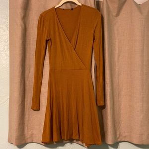 Dark Mustard Dress